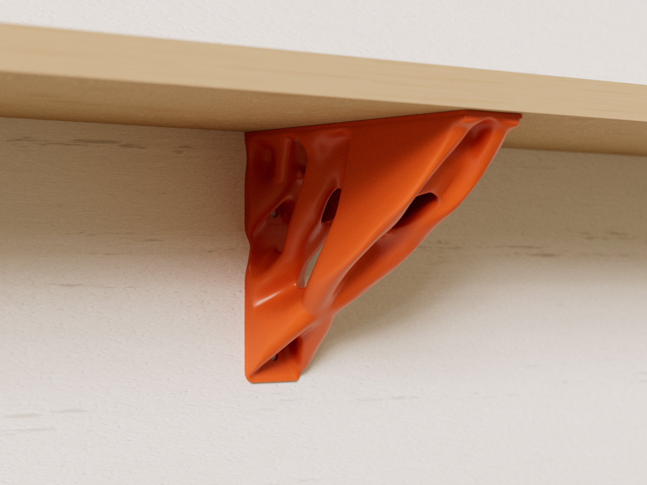 Organic Shelf Bracket - generative design