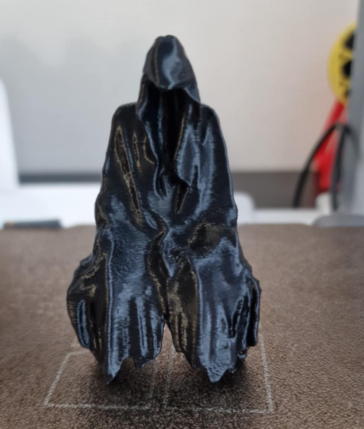Scary black ghost - AI generated