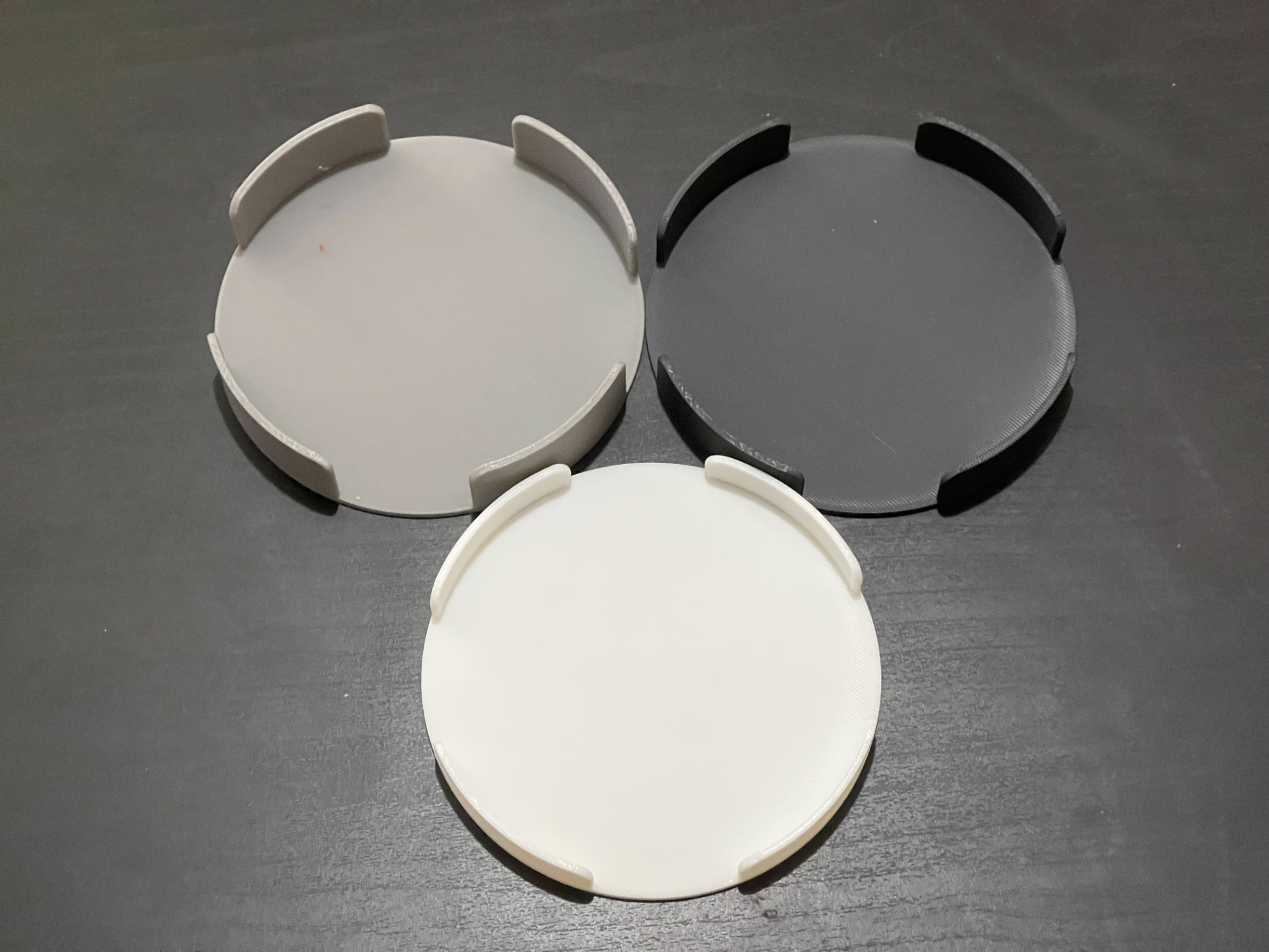 Universal Round Coaster Trays (100mm) x4, x6 & x8
