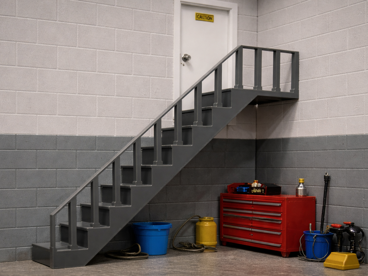 1/43 scale staircases