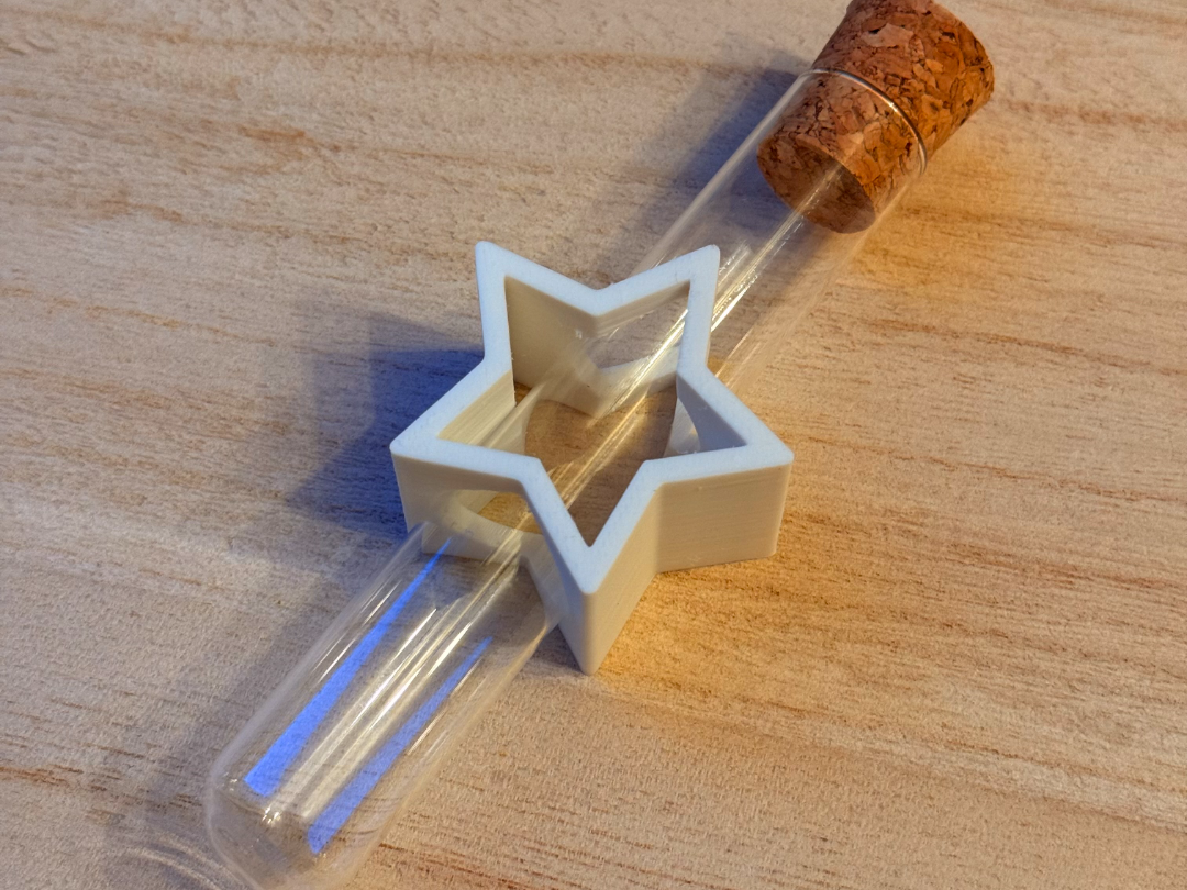 Clip-on Star for 20mm test tube