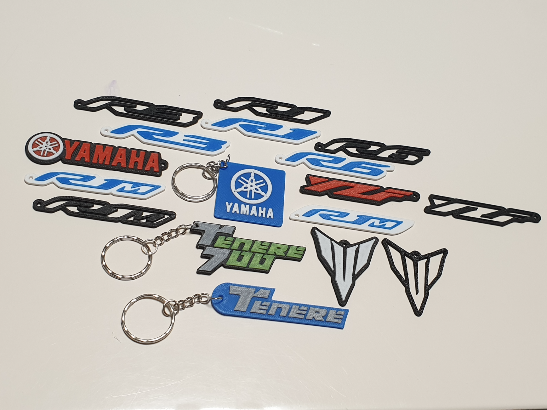 Yamaha keychain collection