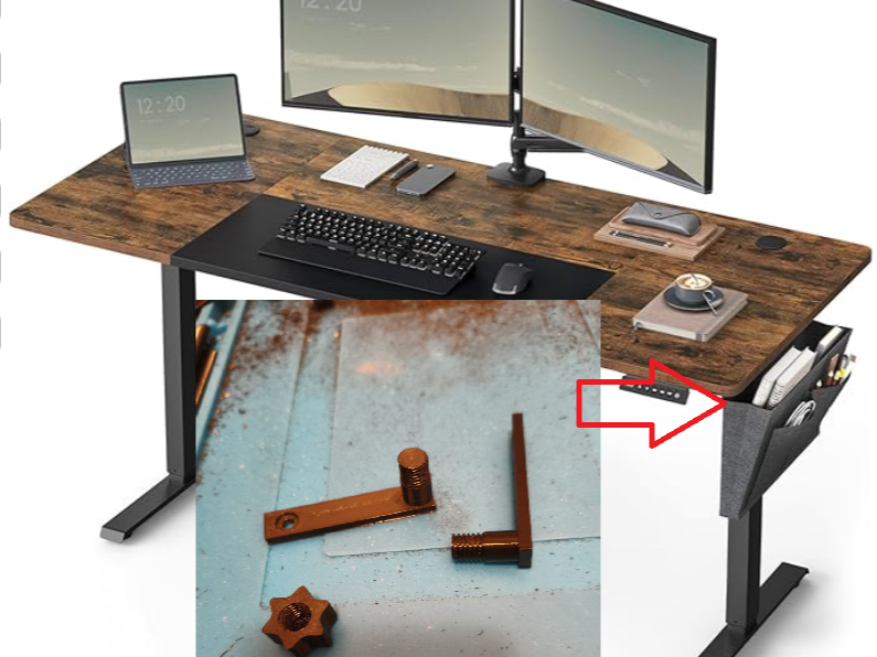 SONGMICS desk hook screw‑in