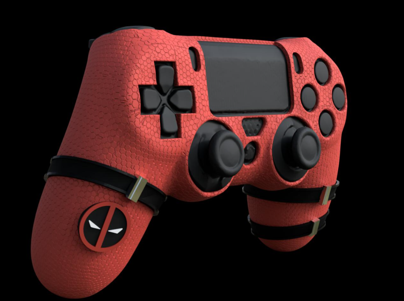 Deadpool ps4 controller case