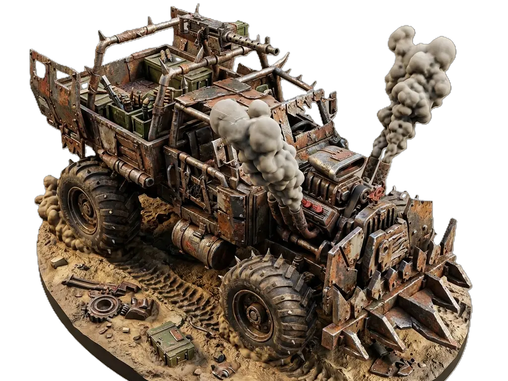 Scrap-Metal War Truck – Heavy Scifi "Scrap-Trukk"