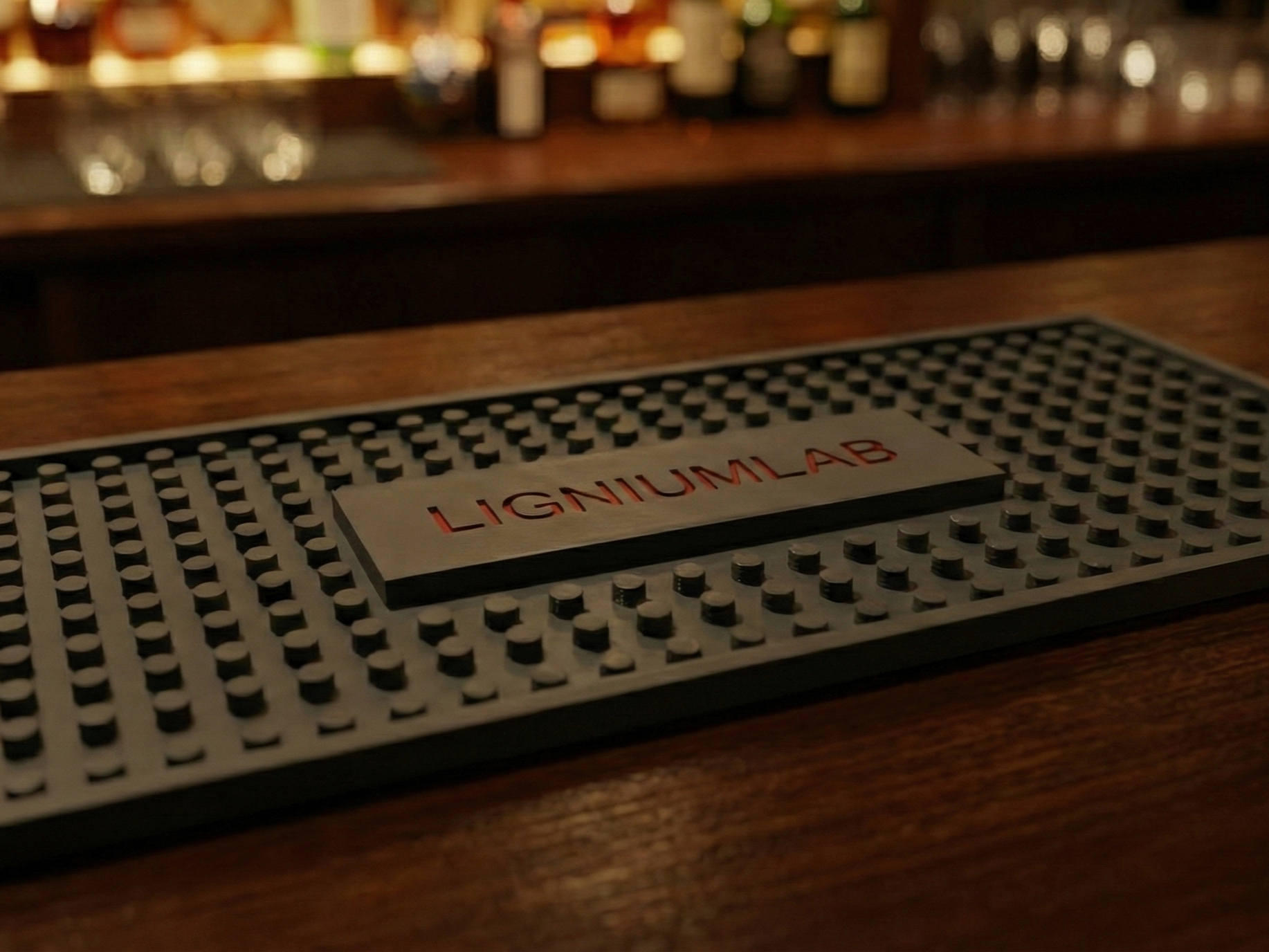 Customizable Home Bar Mat