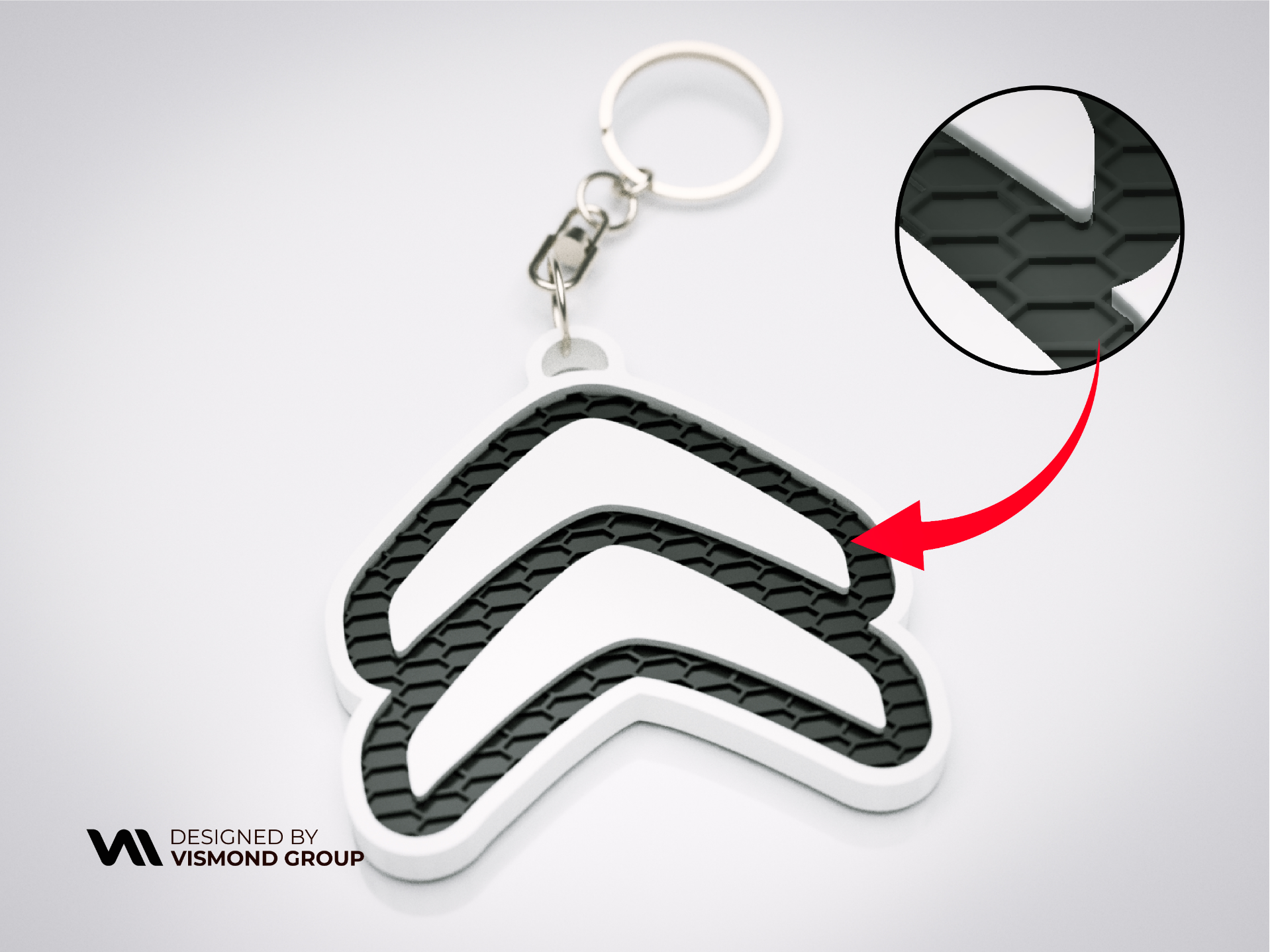 Citroen Keychain
