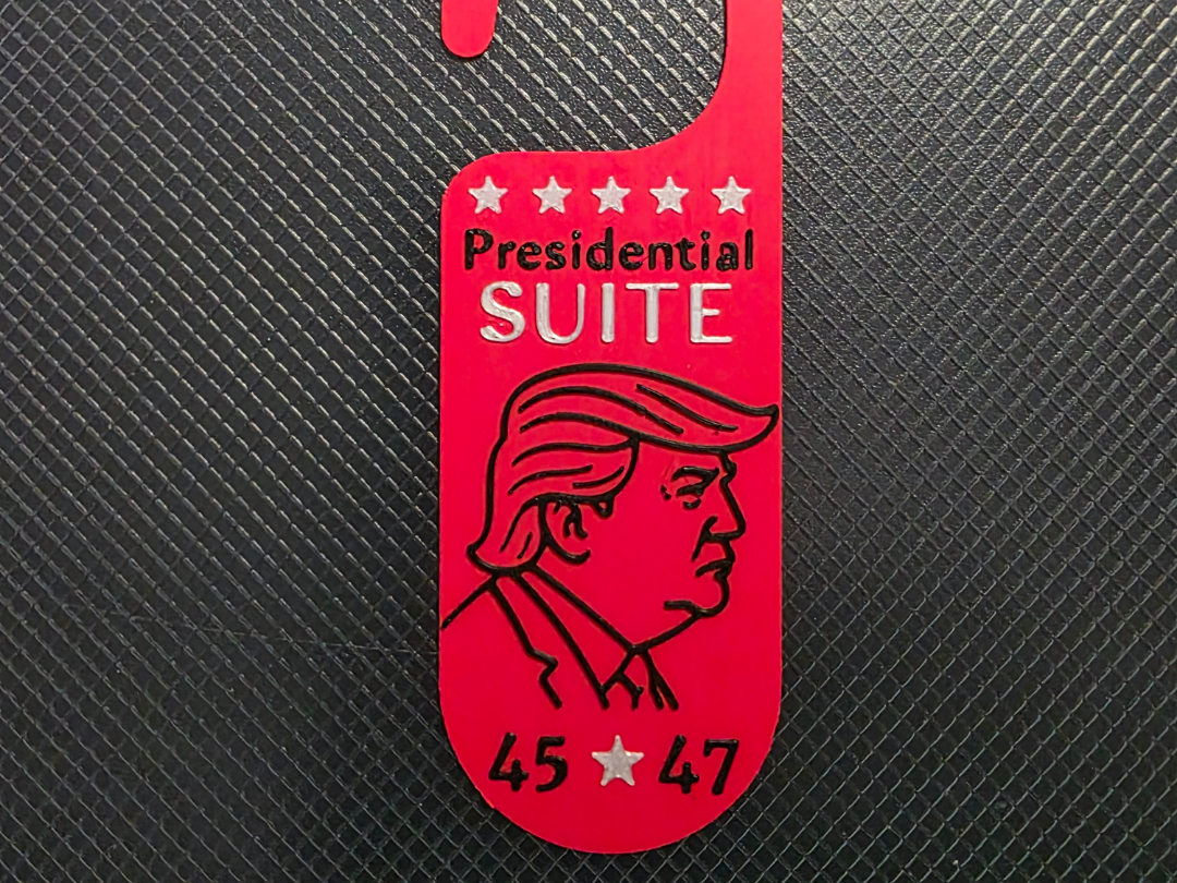 Presidential Suite Door Hanger