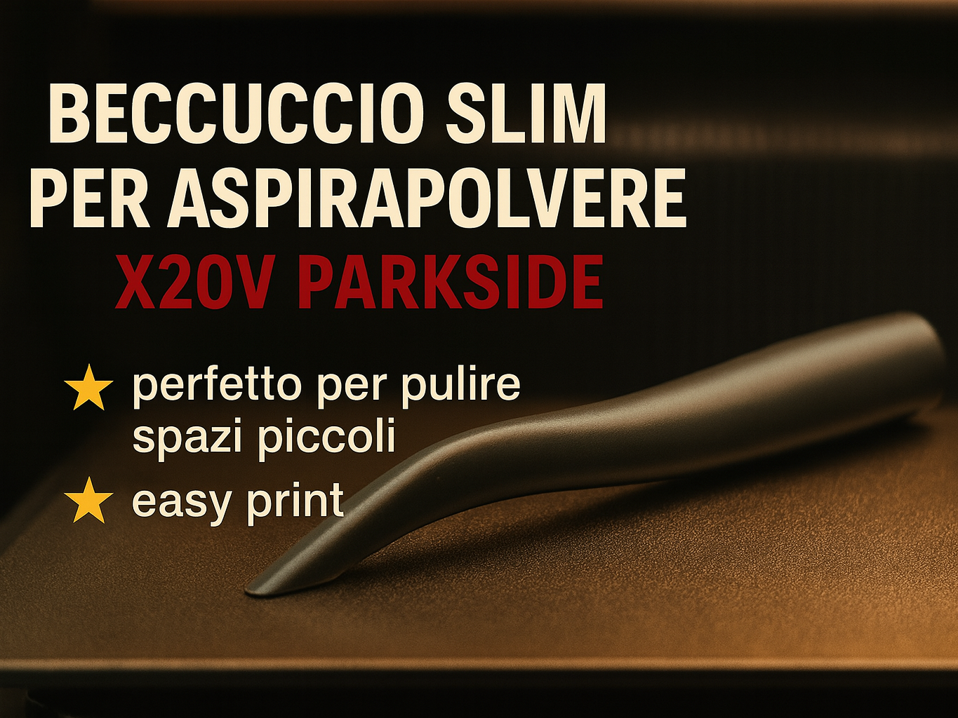 Slim Nozzle for PARKSIDE X20V Vacuum Cleaner
