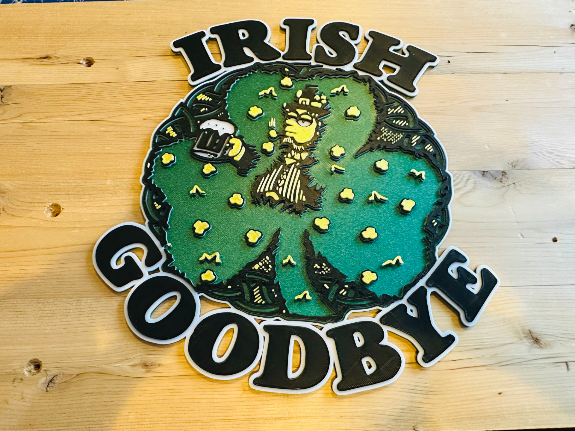 Homer's Irish Goodbye!