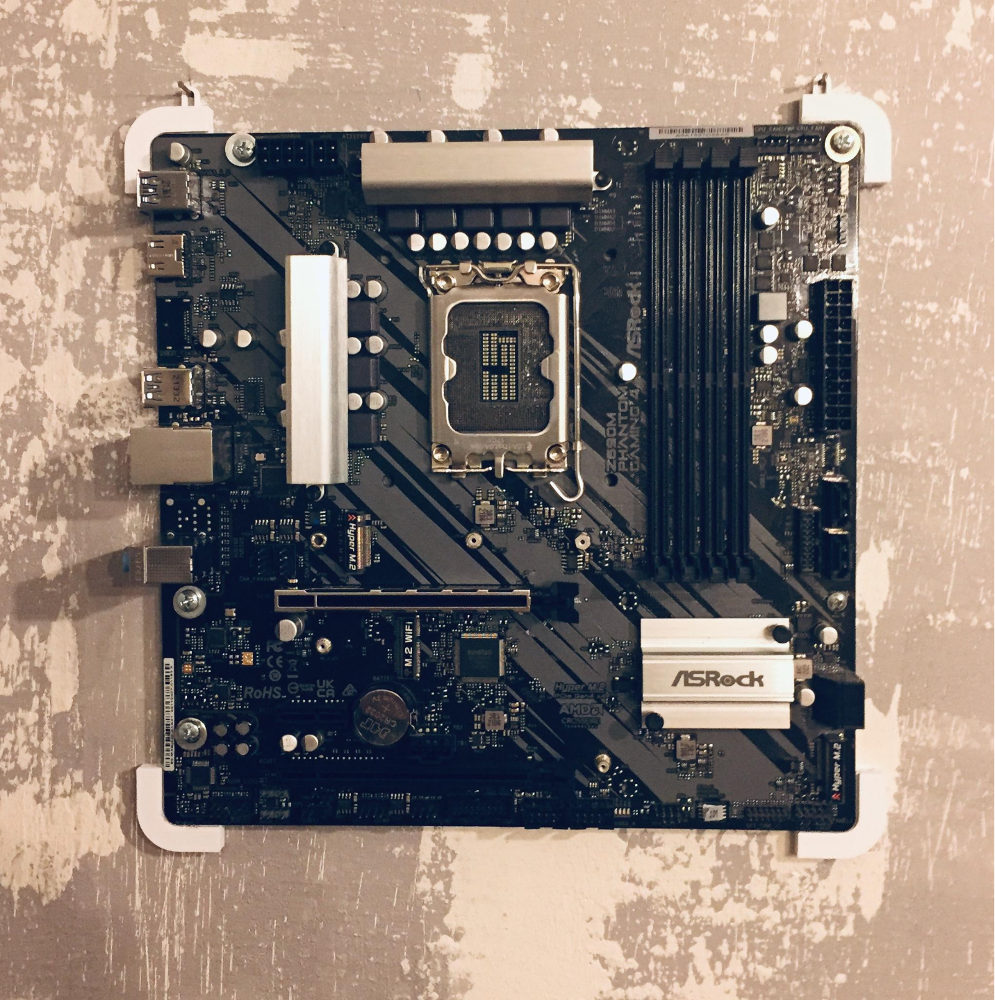 Wall frame for mATX