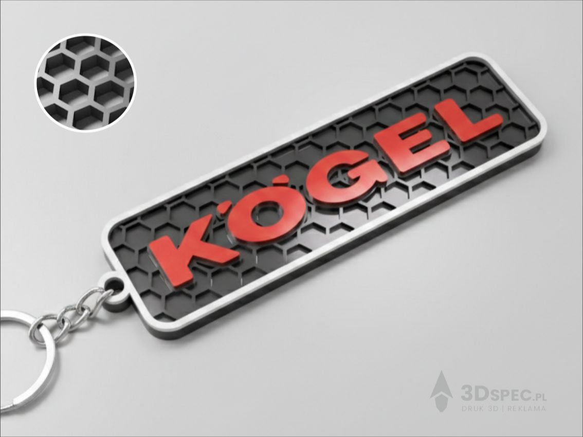 Kogel logo keychain