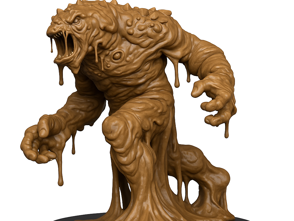 Gravestone, Mud Genasi for Dungeons and Dragons