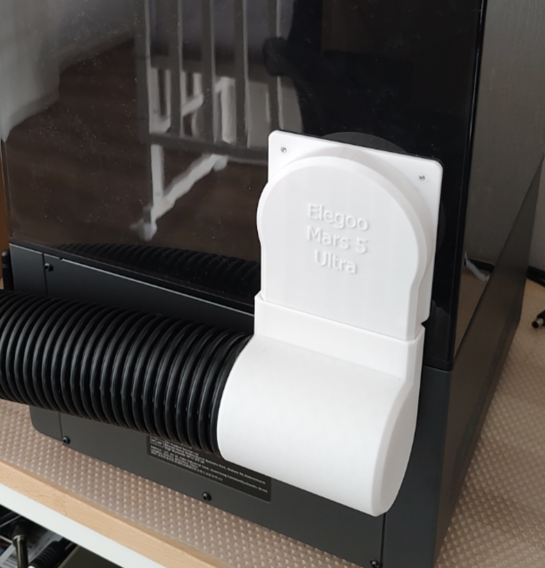 Abluft Connection Elegoo Mars 5