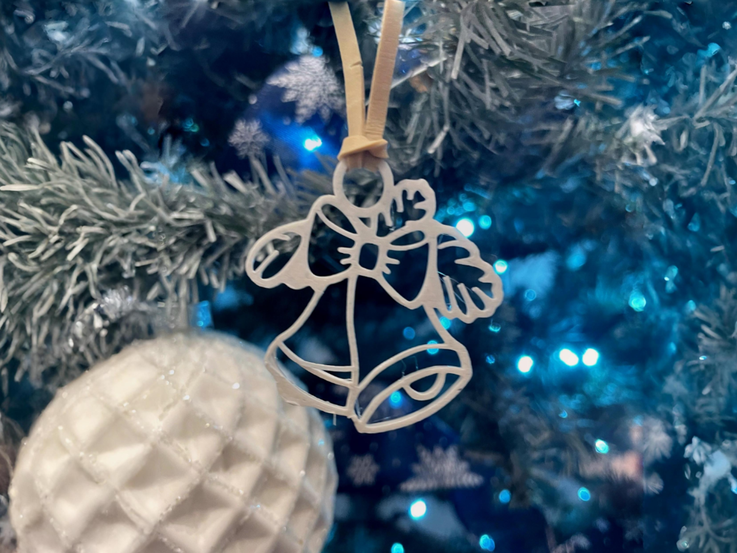 Christmas bells bauble