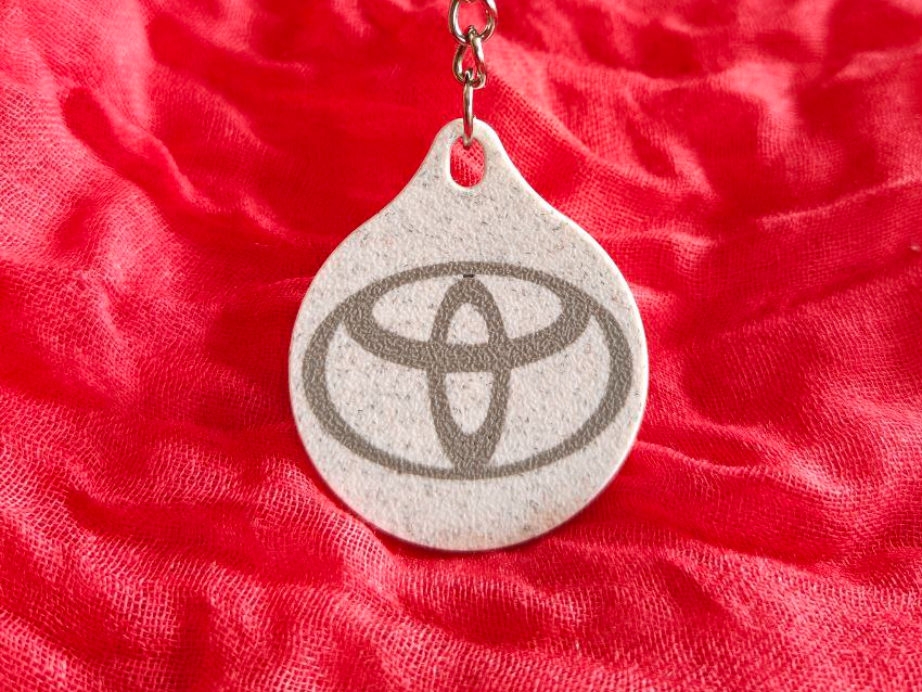 Yoja3D-Toyota keychain