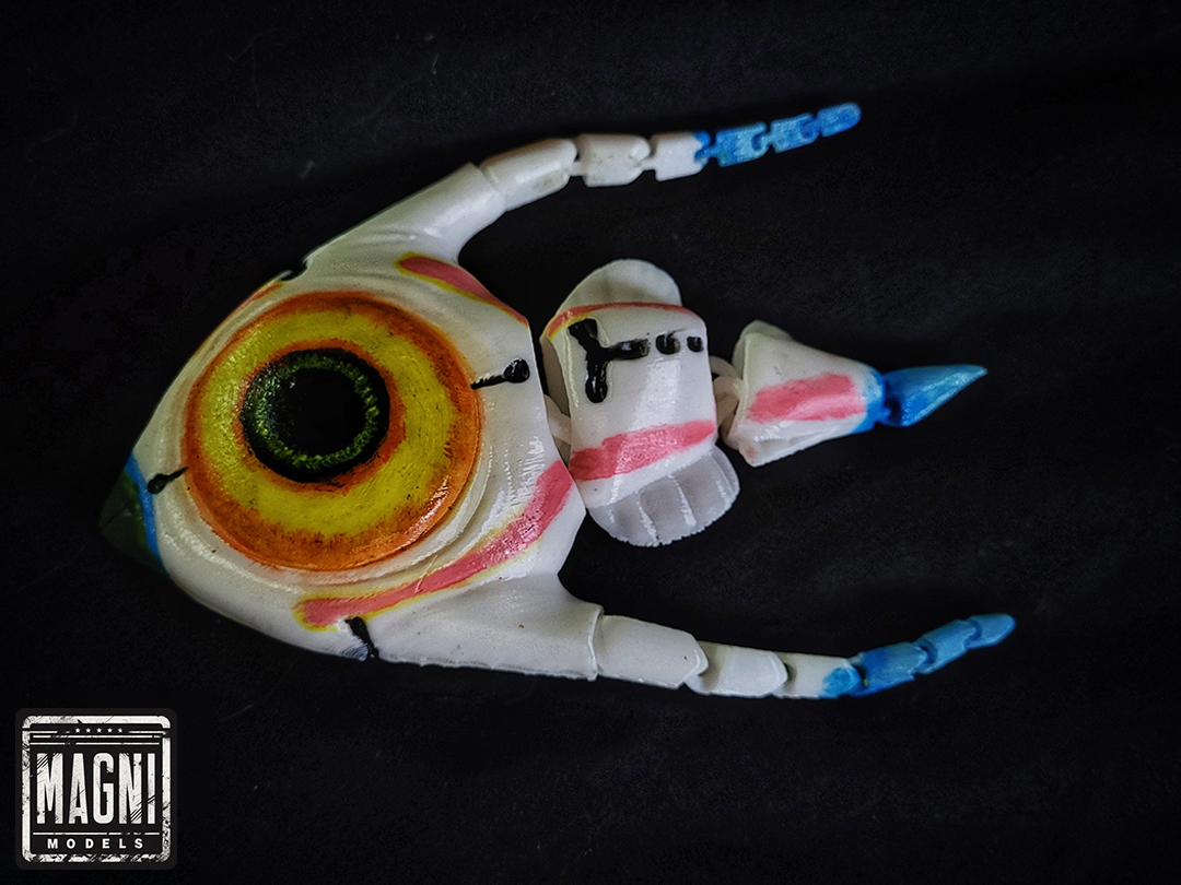 Articulated Arctic Peeper - Subnautica