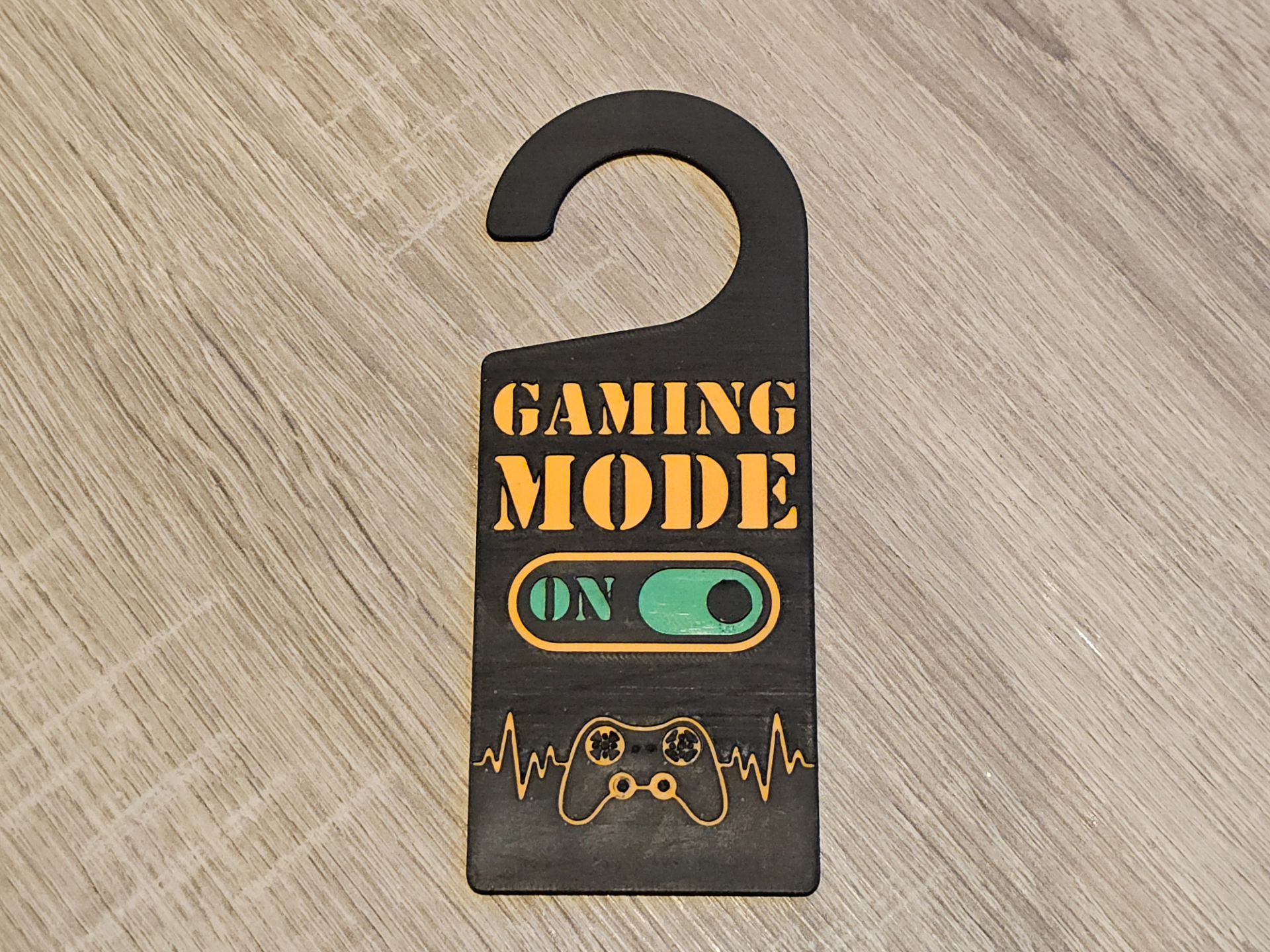 Gamers door sign - Gaming ON