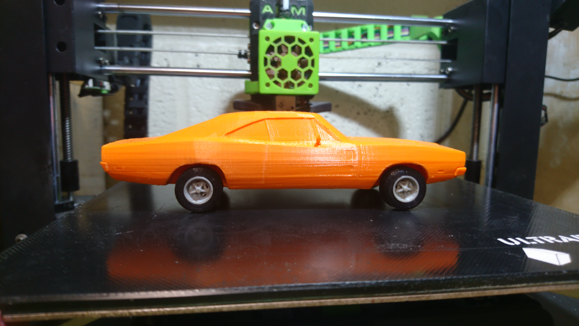 Vintage Dodge Charger Scale Model