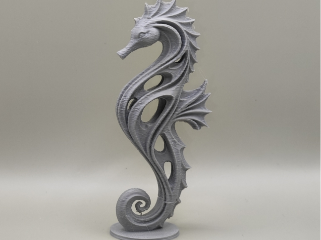 Seahorse Abstract designer sculpture