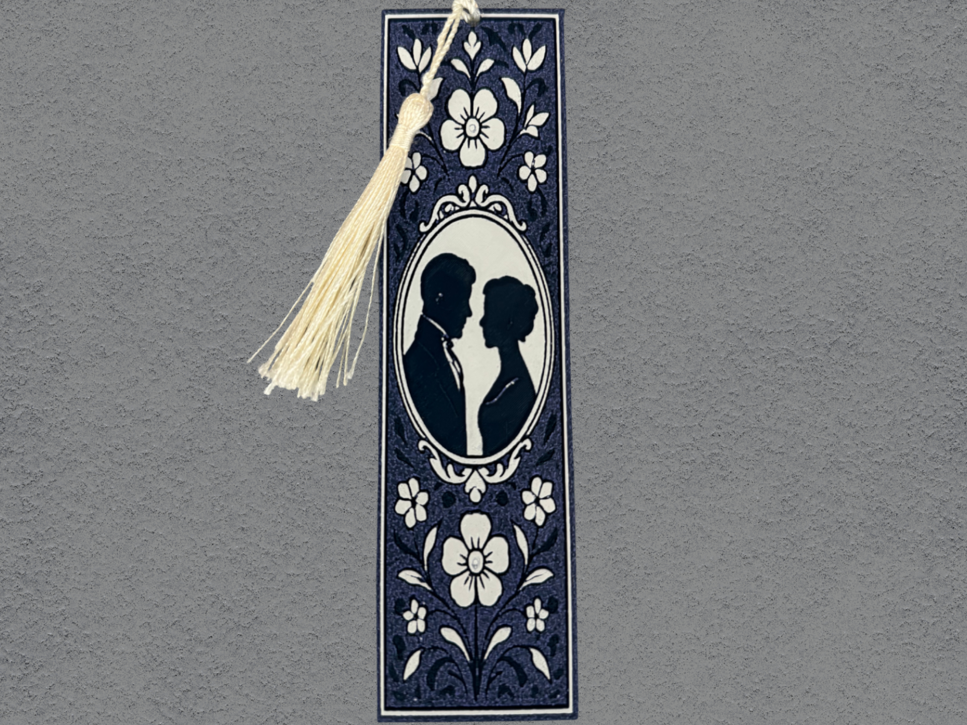 Bridgerton Silhouette Bookmark