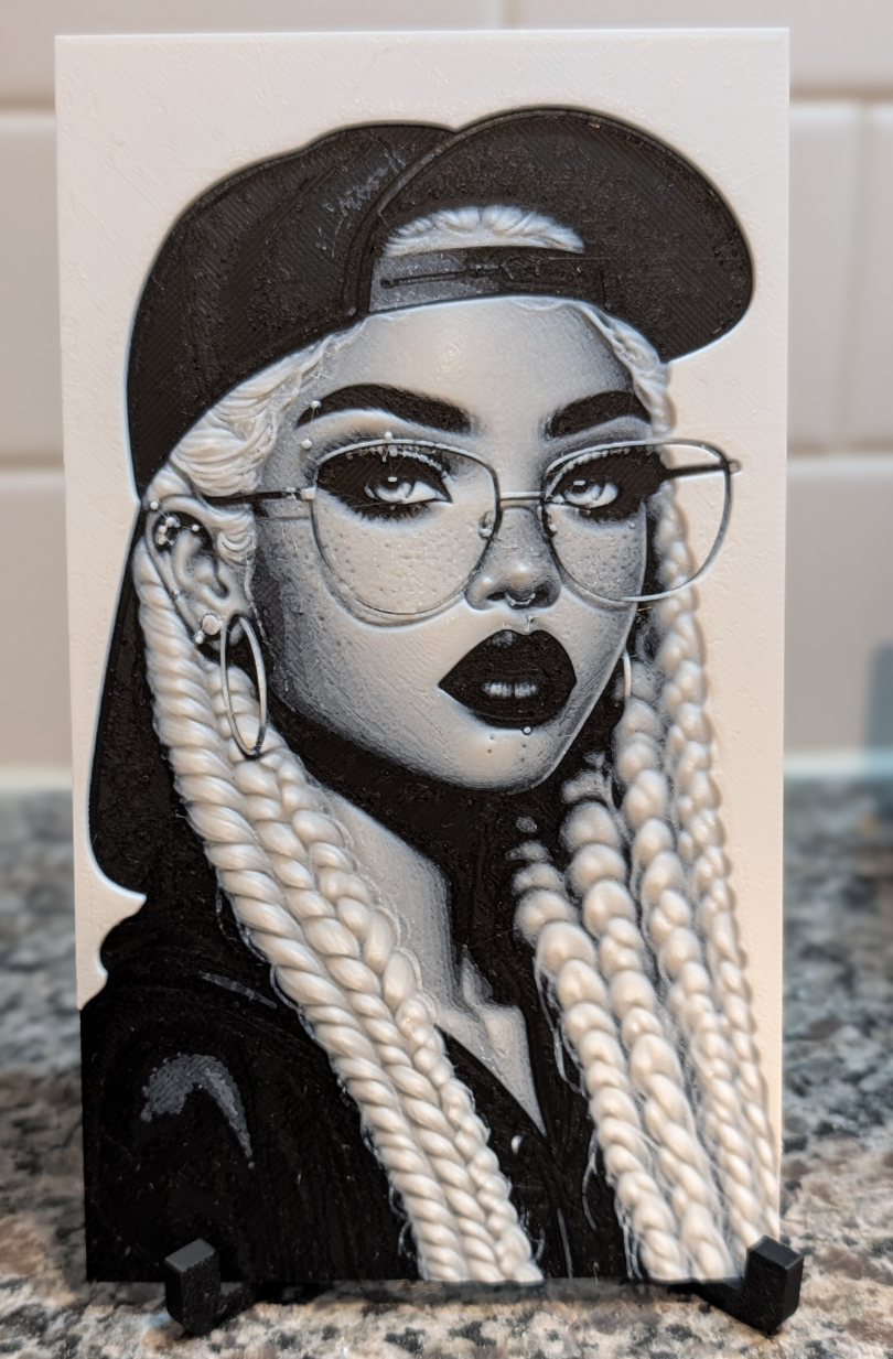 Shakira HUEFORGE portrait (not the singer)