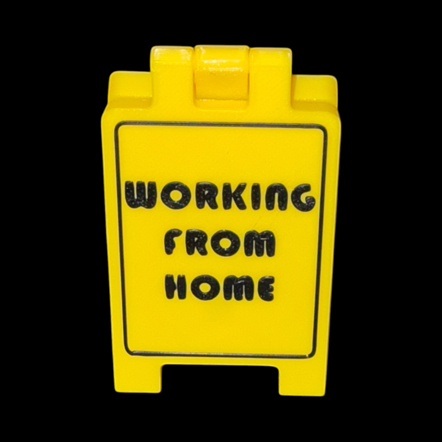 Working From Home Funny Desk Sign