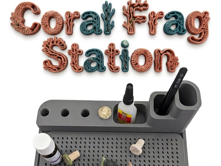 Coral Fragging station