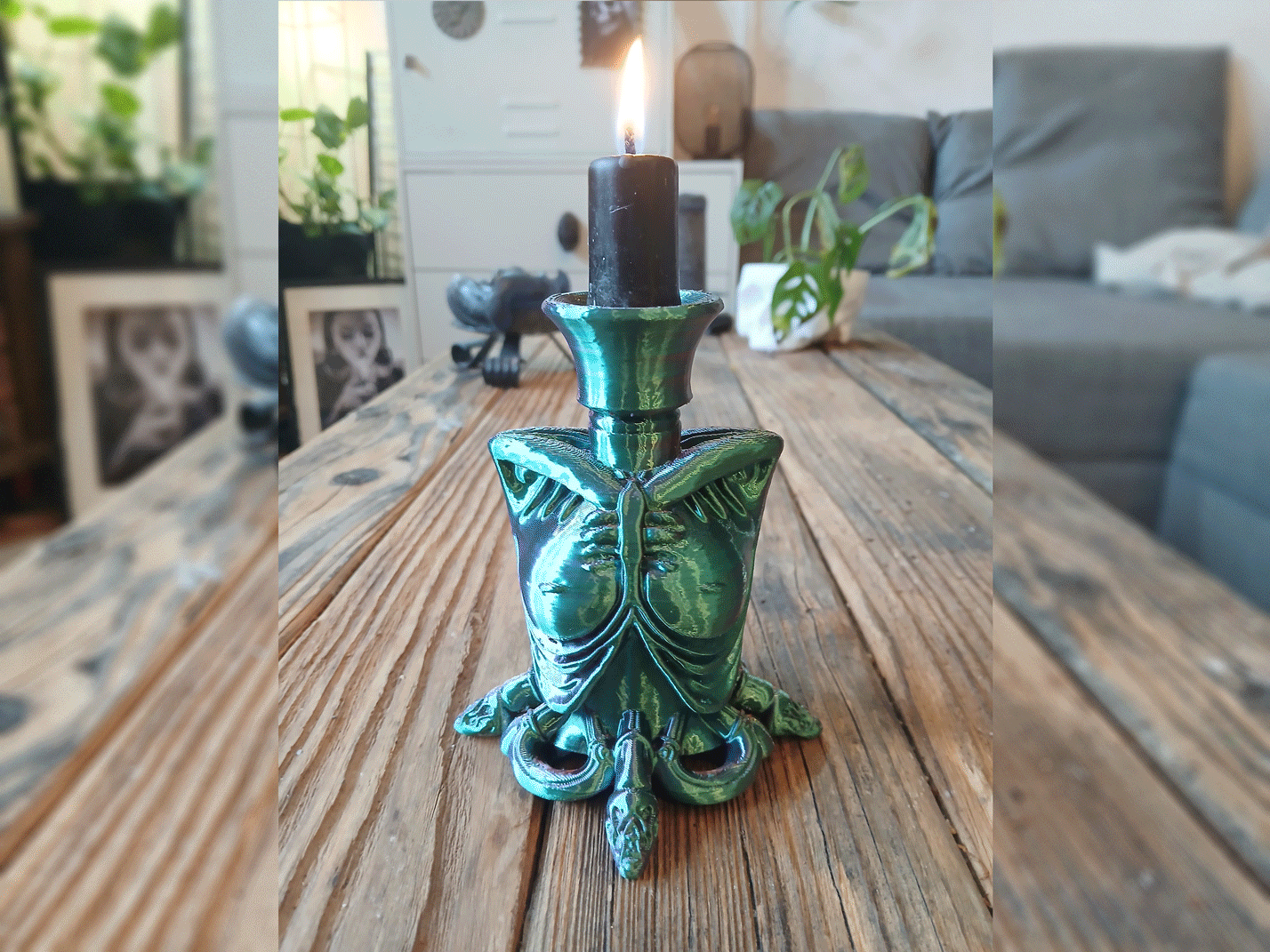 Candleholder Gigerstyle