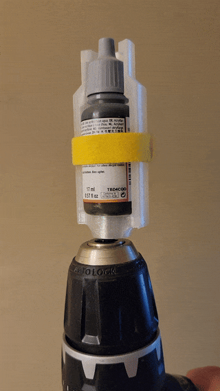 Drill Paint Mixer for 17ml bottles