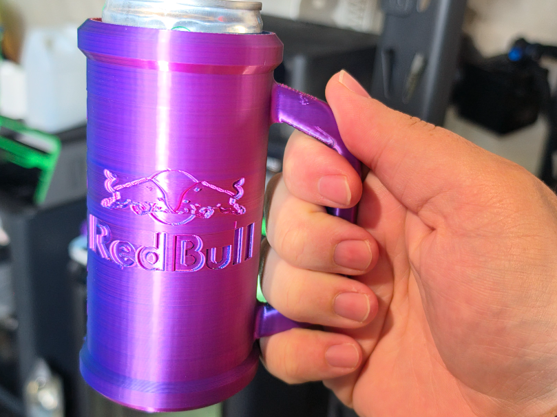 8.4oz Redbull Can Holder (NO SUPPORTS)