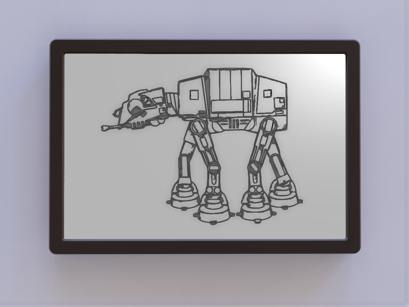 Star Wars AT-AT Patent Art