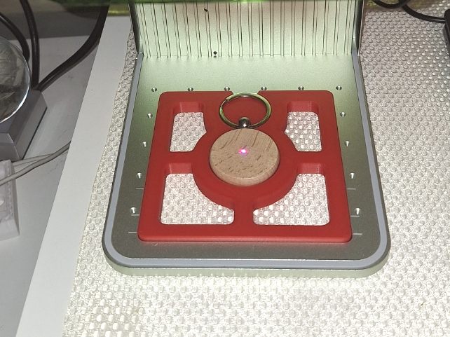 X-Tool F1 Vorlage Schlüsselanhänger 40mm Holz