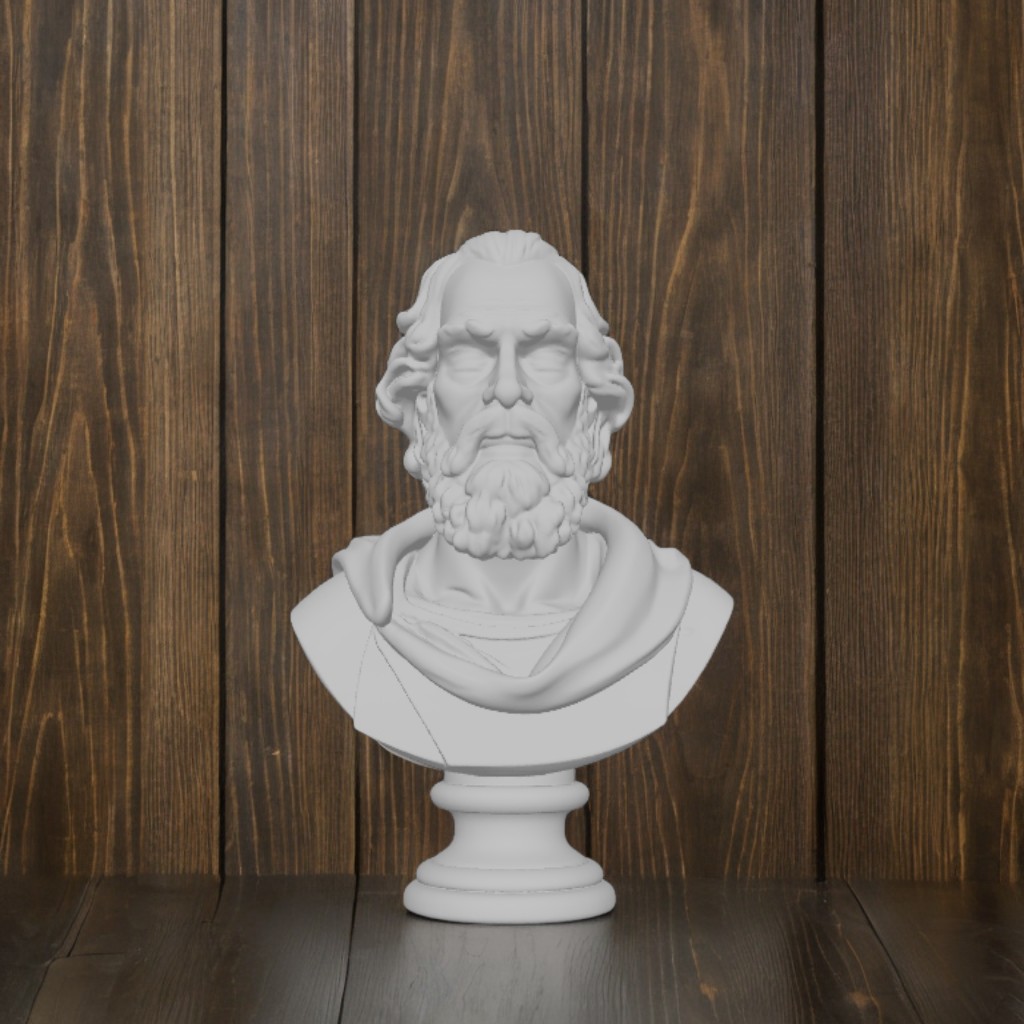 Bust Leonardo da Vinci