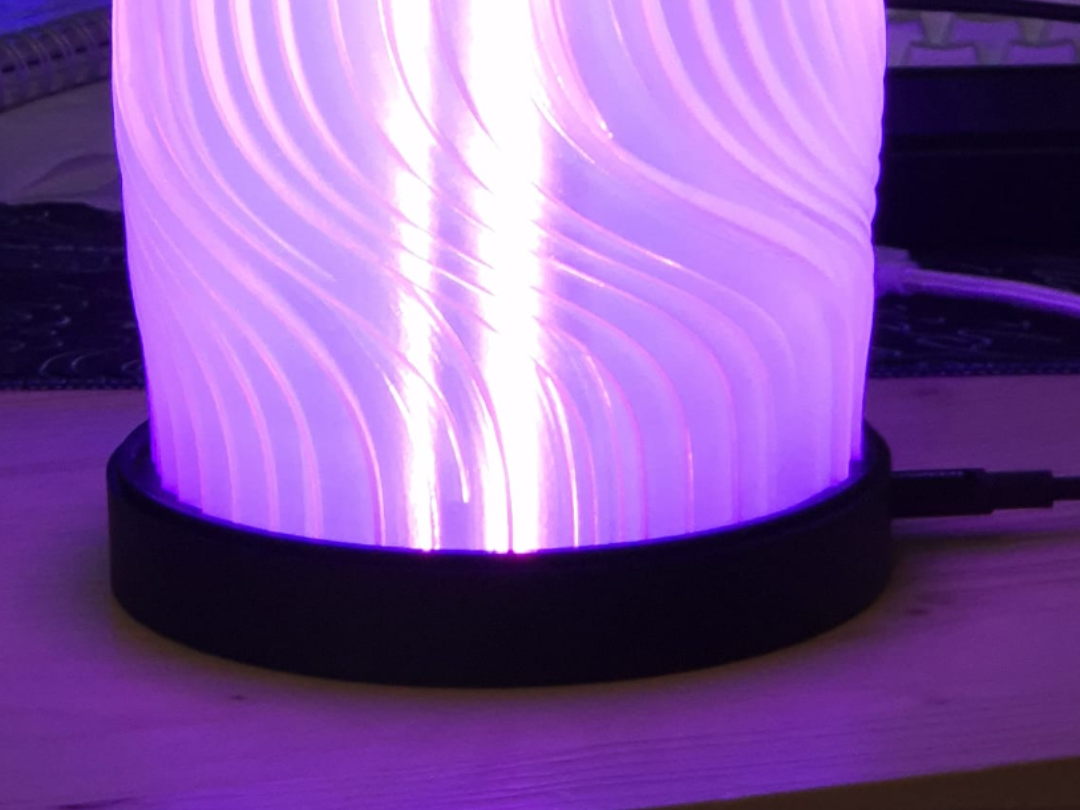 Parametric WS2812B LED Guide and Luminaire Mount