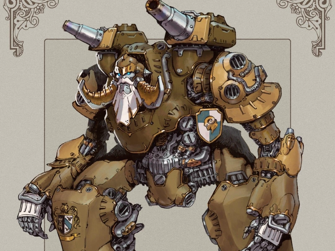 Steam Knight Mech Geraine