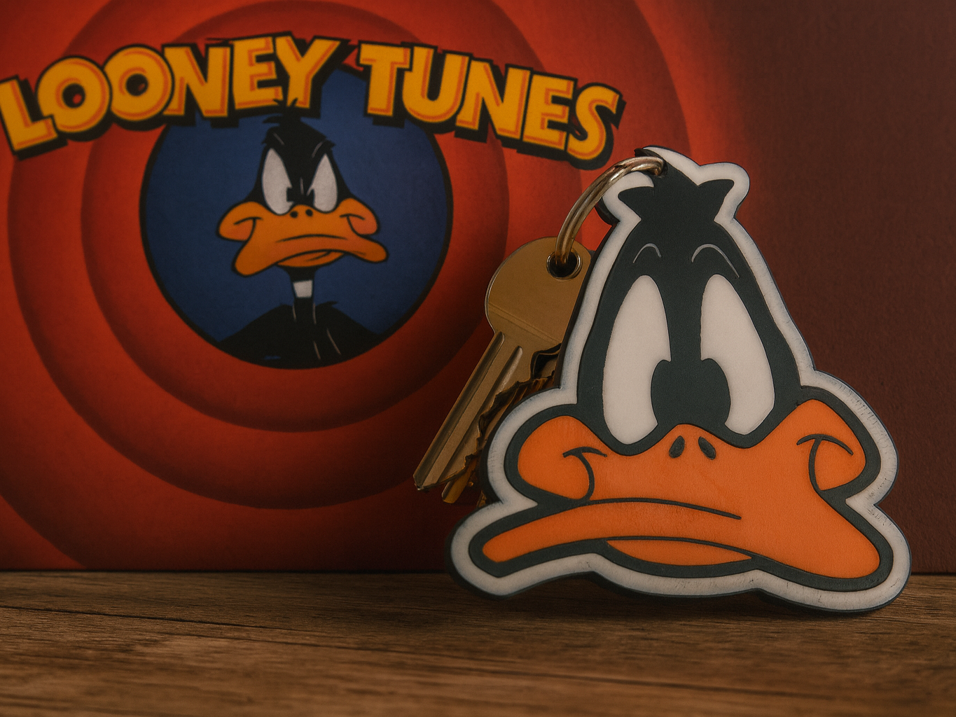 Daffy Duck KEYCHAIN