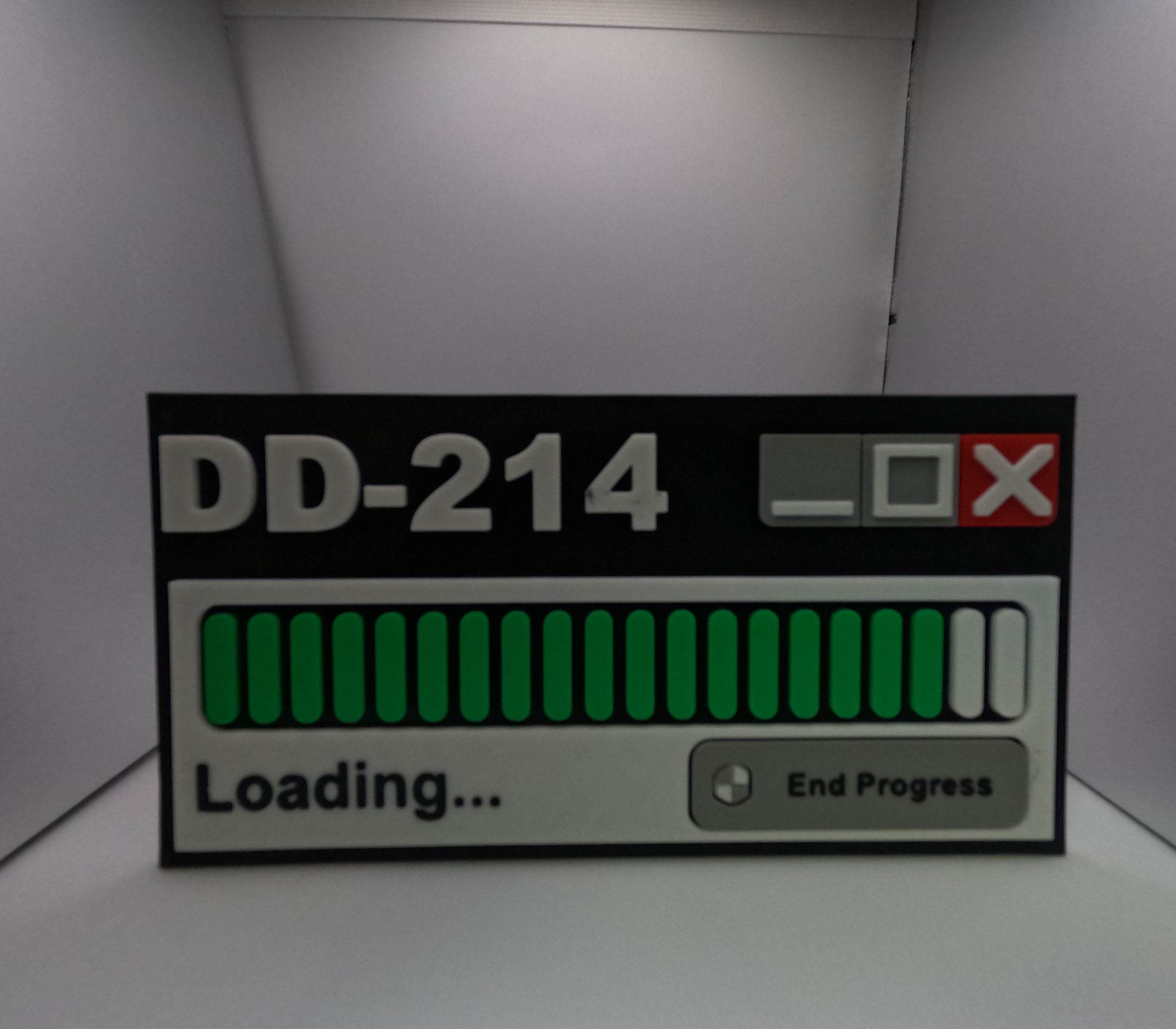 DD 214 Loading Sign