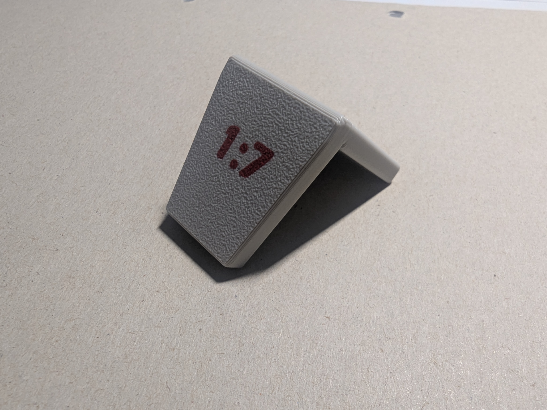 Zinkenschablone 1:7