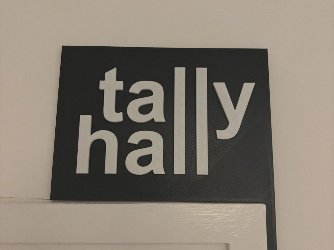 Tally Hall Door Corner Decoration