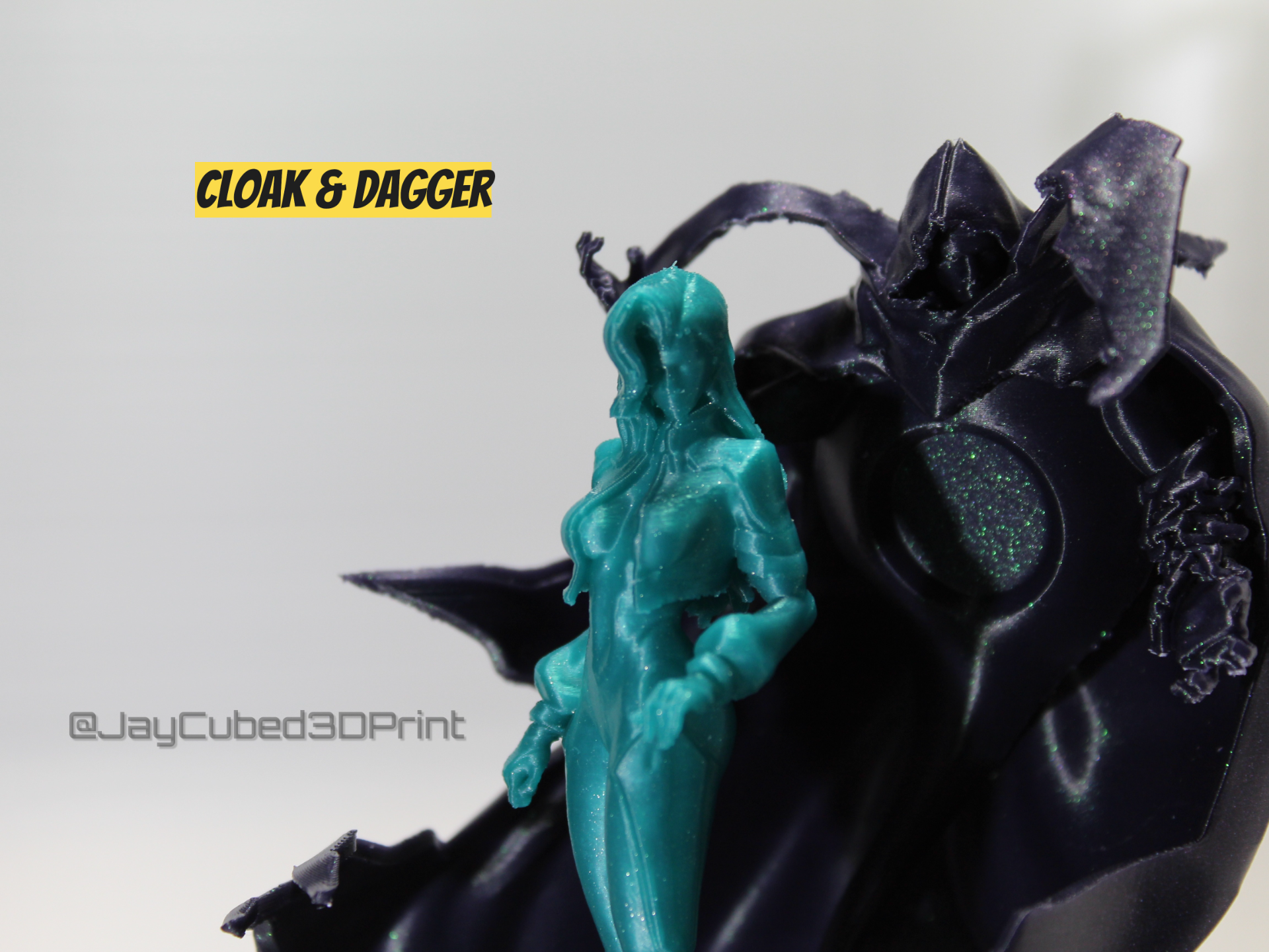 Cloak And Dagger - Fan Art Sculpture