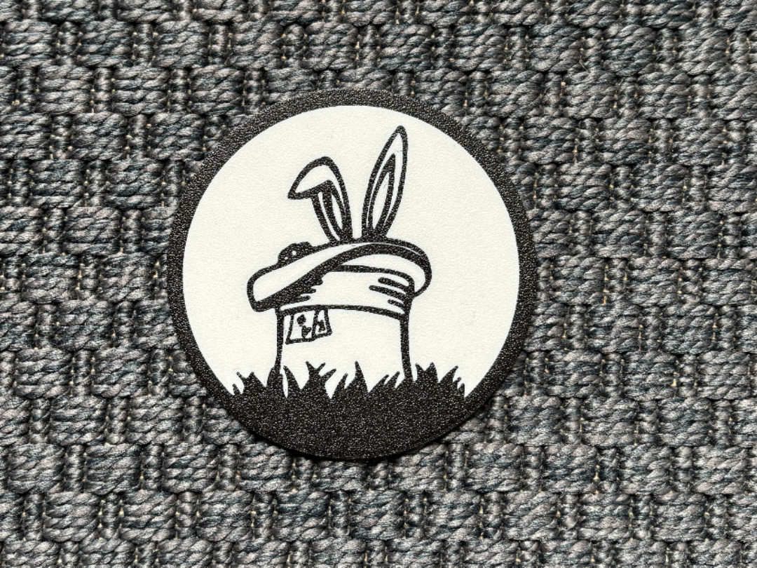 "Rabbit Out Of A Hat" Magic Coaster