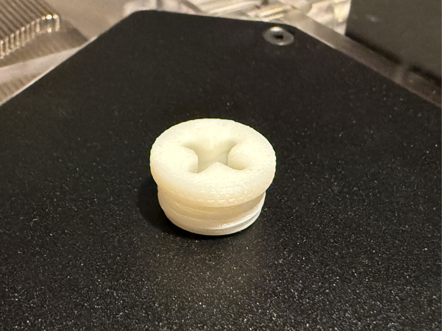 G1/4 Thumb Screw Plug+No Supports+Phillips Slot
