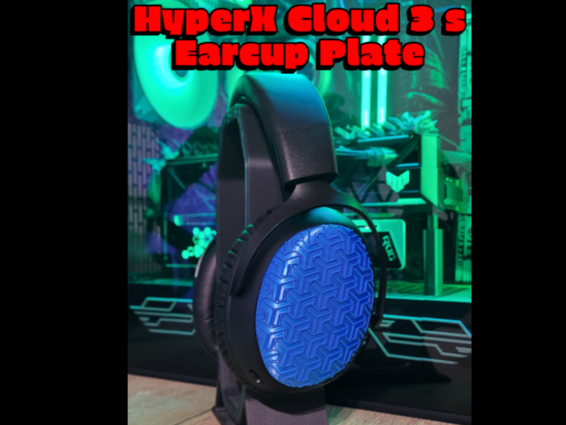 HyperX Cloud 3s Wireless Earcup Plate - Pattern 1