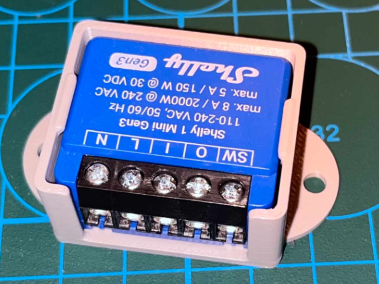 Shelly Mini Gen3 mount