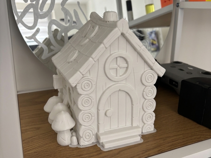 Cozy Log Cabin | Whimsical Fairy Wood House