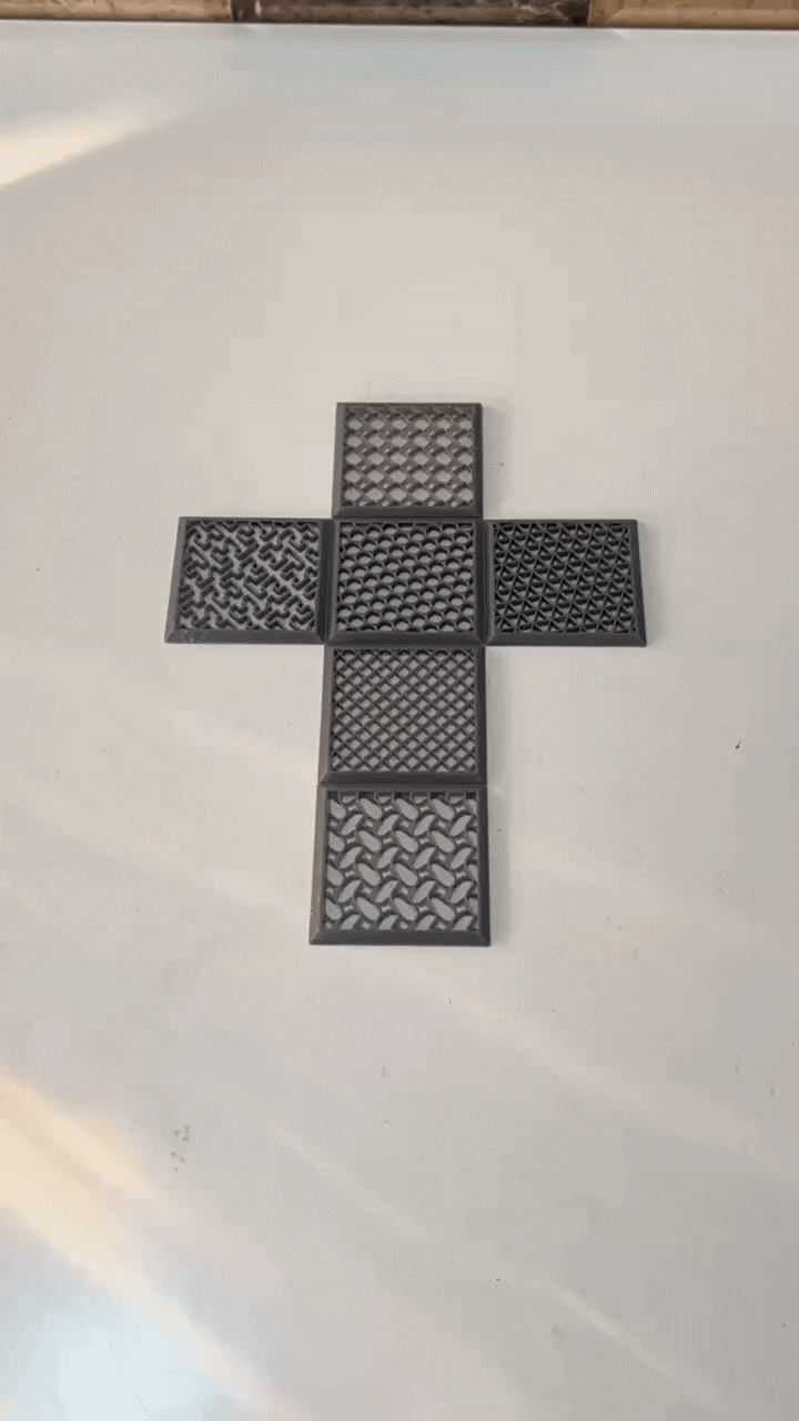 Modular Infill Pattern Cube