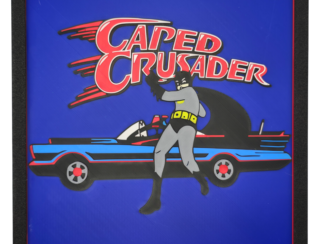 Batman Speed Racer Mashup Hueforge