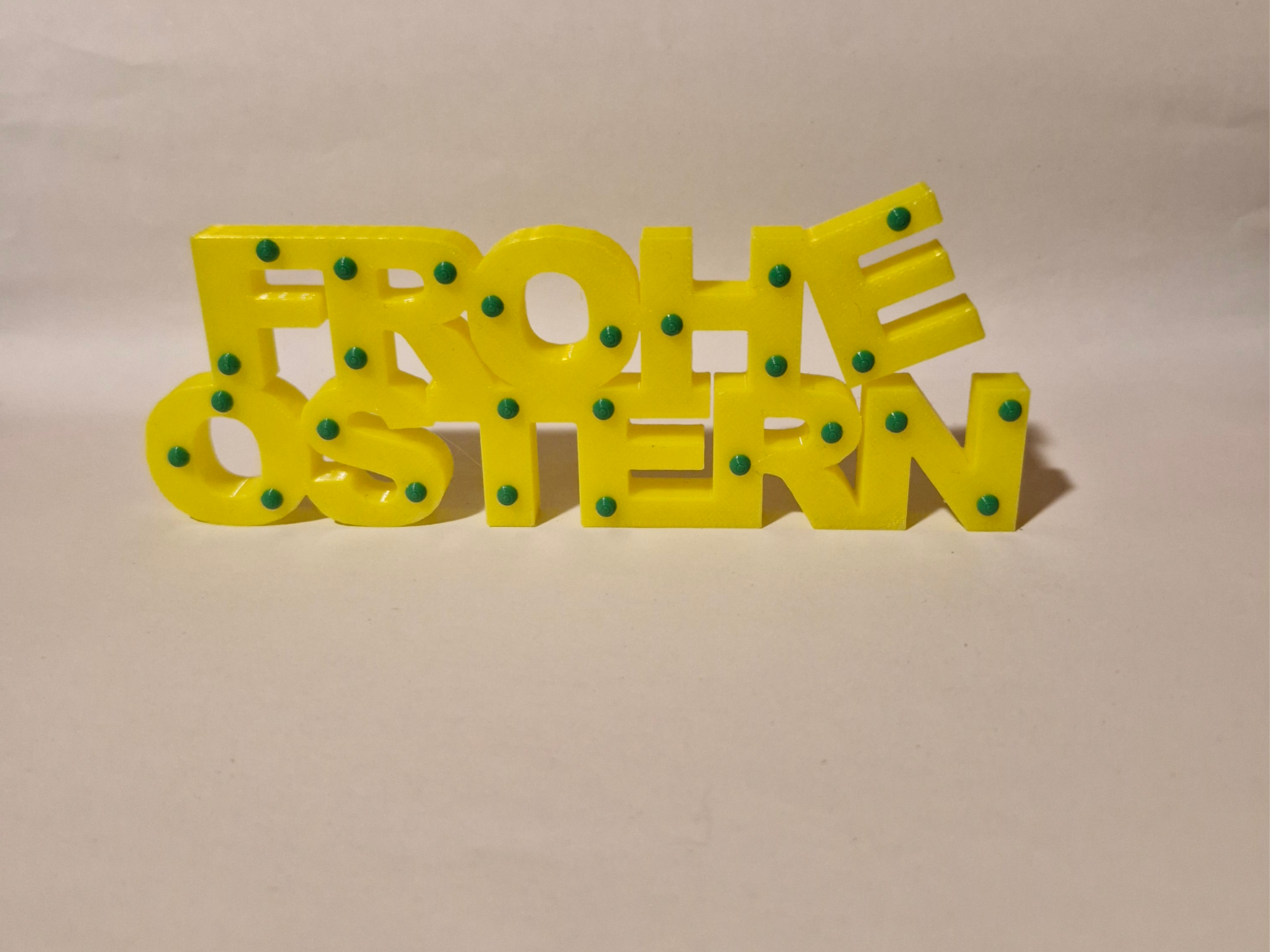Frohe Ostern Deko