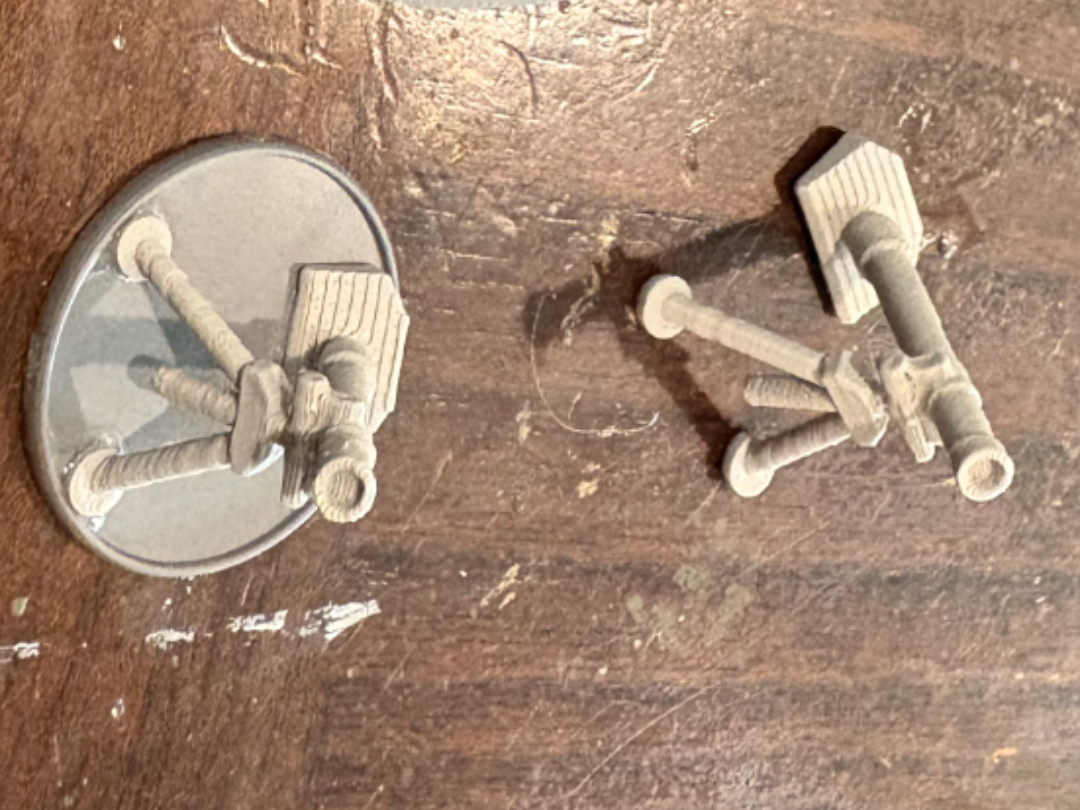 Heavy and Medium 28mm Mortars for Wargaming
